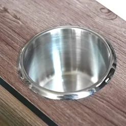 Hathaway Driftwood 56-in Premium Competition Foosball Table Driftwood/Green