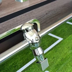 Hathaway Driftwood 56-in Premium Competition Foosball Table Driftwood/Green