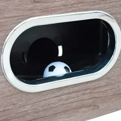 Hathaway Driftwood 56-in Premium Competition Foosball Table Driftwood/Green