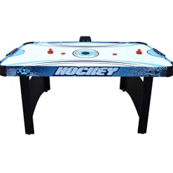Hathaway Enforcer 5.5-ft Air Hockey Table with Electronic Scoring Blue/White