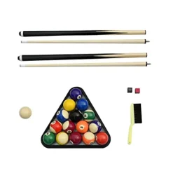 Hathaway Fairmont Portable 6-Ft Pool & Billiard Table Red