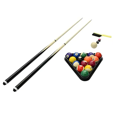 Hathaway Fairmont Portable 6-Ft Pool & Billiard Table Red