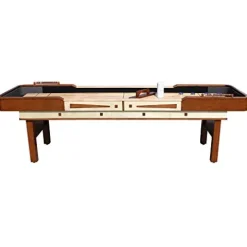 Hathaway 12-ft Shuffleboard Table Walnut