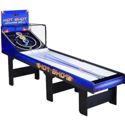 Hathaway Hot Shot Arcade Ball Roll and Score Machine Table Blue