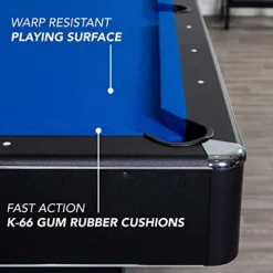 Hathaway Hustler Pool Table Blue