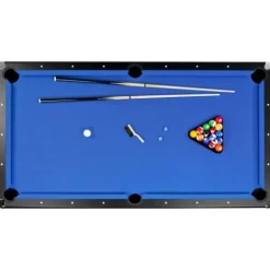 Hathaway Hustler Pool Table Blue