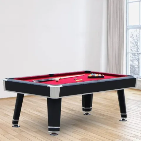 Hathaway Jupiter 7-ft Pool Table Black
