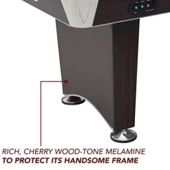 Hathaway Midtown II 6-ft Air Hockey Family Game Table Dark Cherry Wood