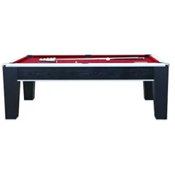 Hathaway Mirage 88-in Pool Table Black/Red