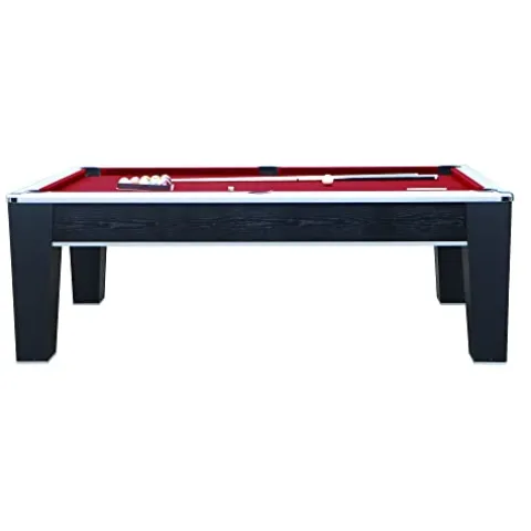 Hathaway Mirage 88-in Pool Table Black/Red