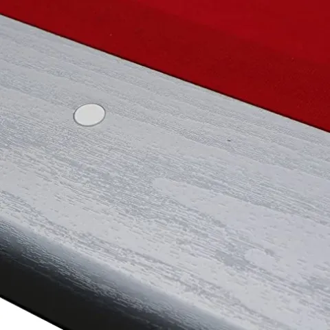 Hathaway Mirage 88-in Pool Table Black/Red