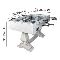 Hathaway Montecito 55-in Premium Competition Foosball Table Driftwood