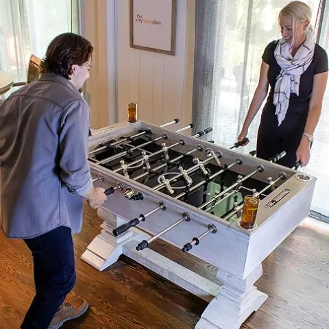 Hathaway Montecito 55-in Premium Competition Foosball Table Driftwood