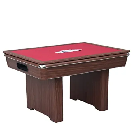 Hathaway Renegade II 54-in Bumper Pool Table Walnut / Red
