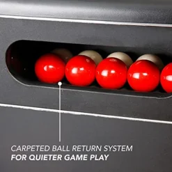 Hathaway Renegade II 54-in Bumper Pool Table Walnut / Red