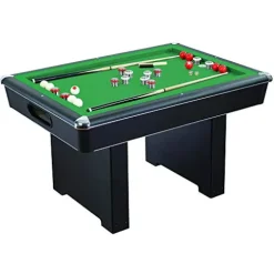 Hathaway Renegade 54-In Slate Bumper Pool Table Black/Green