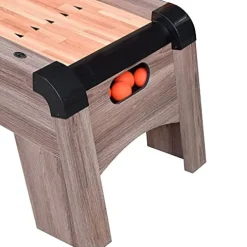 Hathaway Shooting Star Arcade Ball Roll and Score Table Driftwood