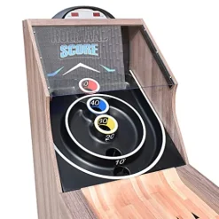 Hathaway Shooting Star Arcade Ball Roll and Score Table Driftwood