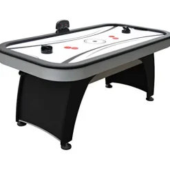 Hathaway Silverstreak Air Hockey Game Table Black