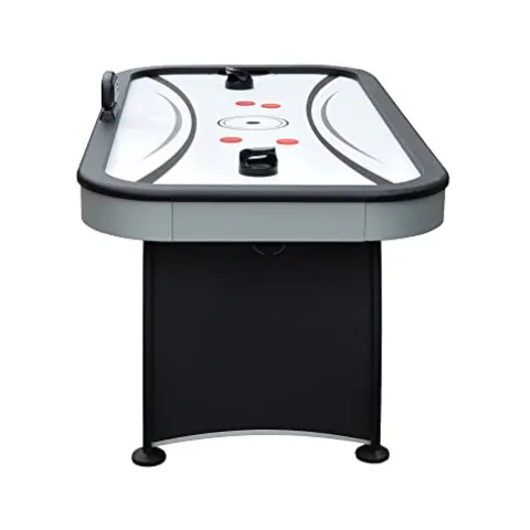Hathaway Silverstreak Air Hockey Game Table Black