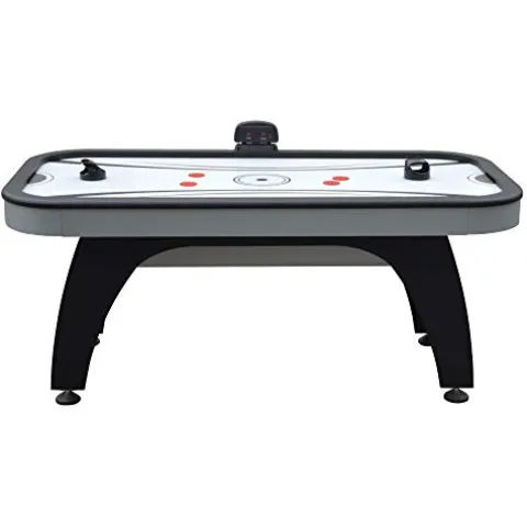 Hathaway Silverstreak Air Hockey Game Table Black