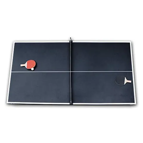 Hathaway Spartan 6-ft Pool Table with Table Tennis Top Black