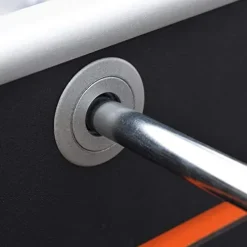 Hathaway Trailblazer 56-Inch Foosball Table with Electronic Scoring Black/Orange