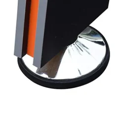 Hathaway Trailblazer 56-Inch Foosball Table with Electronic Scoring Black/Orange