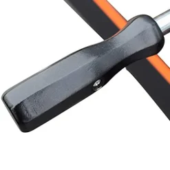 Hathaway Trailblazer 56-Inch Foosball Table with Electronic Scoring Black/Orange