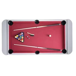 Hathaway Triple Threat 6-ft 3-in-1 Multi Game Table Black