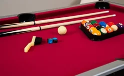 Hathaway Triple Threat 6-ft 3-in-1 Multi Game Table Black