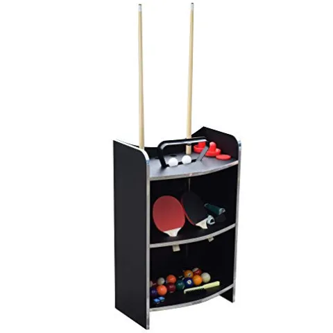 Hathaway Triple Threat 6-ft 3-in-1 Multi Game Table Black