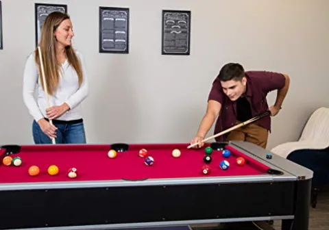 Hathaway Triple Threat 6-ft 3-in-1 Multi Game Table Black