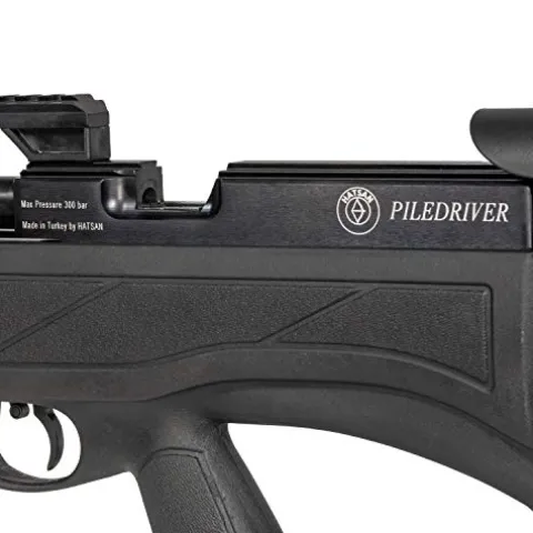 Hatsan Piledriver Big Bore PCP .50 Cal Air Rifle Black
