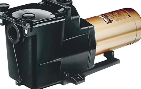 Hayward Super Pump High Efficiency 0.75 Total HP Pool Pump Black