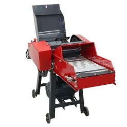 HayWHNKN Chaff Cutter Straw Corn Pulverizer Machine Red