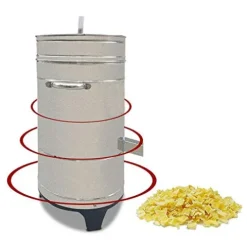 HayWHNKN Electric Salad Spinner 5.5 Gallon Stainless Steel Silver