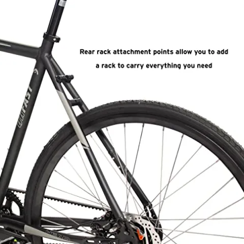 HEAD Head UR Fast 700c Belt Drive Urban Commuter Bike Black