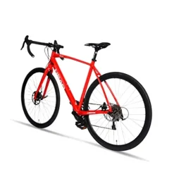HEAD Pava 22 Speed Aluminum Road Bicycle with Carbon Fork Red