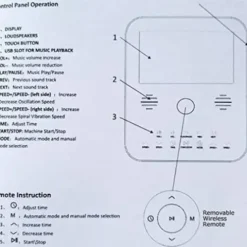 HEALTH AND MED.COM GForce Pro DX 1500W Dual Motor Vibration Plate Exercise Machine
