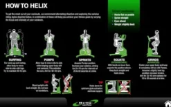 Helix Lateral Trainer H1000-3D 2023 White