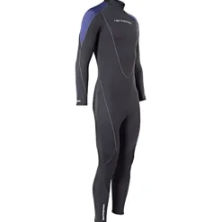 Henderson Men’s Thermoprene 7mm Jumpsuit (Back Zip) Black/Blue X-Large Short