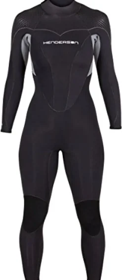 Henderson 7mm Thermoprene Pro Women’s Back Zip Jumpsuit Black