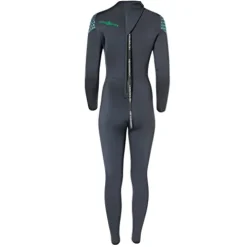 Henderson 5mm Womens Greenprene Back Zip Full Wetsuit Black