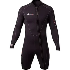 Henderson Thermoprene Long Sleeve Shorty/Jacket 7mm Scuba Wetsuit Black