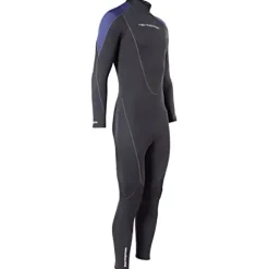 Henderson Thermoprene 5mm Men’s Jumpsuit (Back Zip) Black/Blue – 2X-Large Short