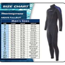 Henderson Thermoprene 7mm Men’s Jumpsuit Black/Blue