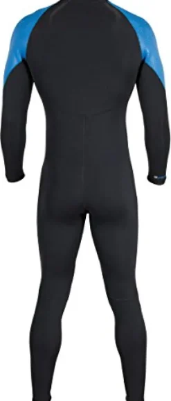 Henderson Thermoprene Pro Men’s Front Zip Jumpsuit Black/Blue XL