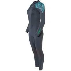 Henderson Women’s 3mm Greenprene Back Zip Full Wetsuit Black