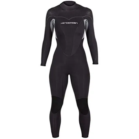 Henderson Women’s Thermoprene Pro Back Zip Wetsuit Black Size 10